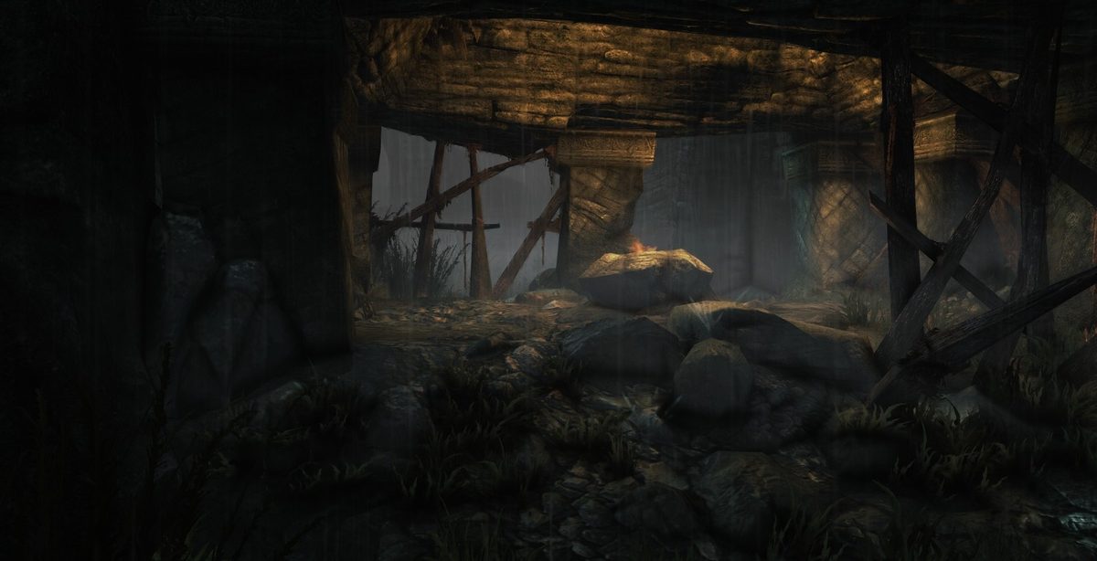 The V-Rex chapter with ambient occlusion on